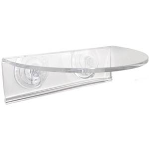 lot 10043 image: Window Garden Veg Ledge - Window Shelf for Plants, Clear Acrylic Shelves - Suction Cup Indoor Plant Holder - Glass Window Sill Extender for Microgreens Kit, Seed Starter Pots, Planters (1 Pack)