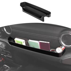 lot 11081 image: RT-TCZ for Jeep JL Grab Tray Passenger Handle Insert Organizer for Jeep Wrangler JL JLU 2018-2023 for Gladiator JT 2020-2023 Black Extra Storage Pocket