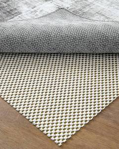 lot 14084 image: DEXI Rug Pad Gripper for Hardwood Tile Floor, 2x3 Non Slip Under Carpet Padding Cushioned, Waterproof Thick Walking Pads for Area Rugs, White