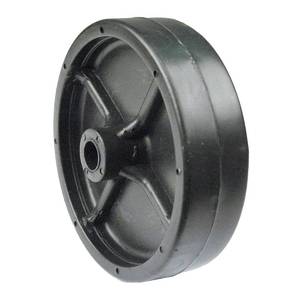 lot 14093 image: Maxpower Replaces OEM no. 734-0973, 934-0973, 112-0037, Black 335095 5 Deck Wheel for MTD and Toro Mowers