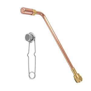 lot 14098 image: JZWELD 8-MFA-1 Acetylene Rosebud Torch Tip with Flint Striker, #8 Oxygen Acetylene MFA-1 Heating Replacement, #8 Heating Nozzle for Victor 100 Series Torch Handles and 100CWH26WH260 Torches