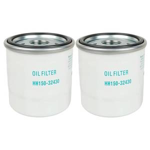 lot 14133 image: 2PCS HH150-32430 HH1J0-32430 Oil Filters For Kubota D722 D902 WG750 WG752 WG972 Grasshopper 321D 325 329 432 721 721D 325D 725 729 932 Tractors