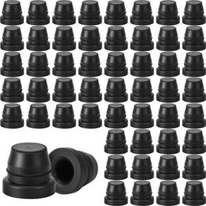 lot 14155 image: Brake Bleeder Screw Cap Grease Fitting Cap Rubber Dust Cover for Cars and Motorcycles (60 Pieces)