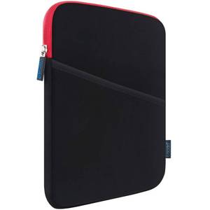 lot 14176 image: Lacdo Tablet Sleeve Case for 13 inch New iPad Air M4 M3 M2 2026-2024, 13 inch iPad Pro M5 M4 2025-2024, 12.9 inch iPad Pro 6 5 4 3 with Magic Keyboard and Smart Keyboard Folio Protective Bag, Red