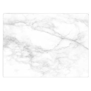 lot 14187 image: White Agate Marble Kitchen Glass Cutting Board Ocean Decorative Gift Marbled Granite Stone Rock Gift For Her Mom Wife (Marble)