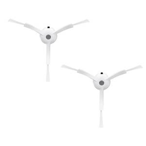 lot 18284 image: roborock Side Brushes Replacement (2 Pieces) for S8 Pro Ultra, S7 Max Ultra, Q Revo, Series of S7 MaxVS7Q7MaxQ8 MaxS8Q7Q5S6S5S4E5E4E3E2 Robot Vacuum Cleaner, White