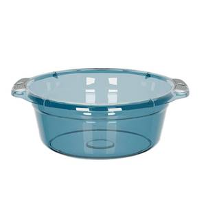 lot 19722 image: Plastic Wash Basin Dish Basin with Handles Thick Durable Portable Dish Tub for Kitchen Bathroom Laundry Household Use (XL)