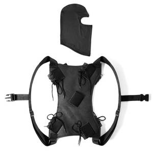 lot 20043 image: FMP 888 Sword Back Holster with Balaclava (Ninja Mask) Ninja Hero