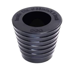 lot 20119 image: DGQ Patio Umbrella Cone Umbrella Wedge Plug for Patio Table Hole Opening 2-2.5 Inch (Black)