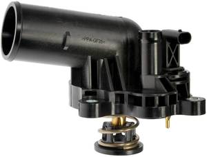 lot 20121 image: Dorman 902-3113 Engine Coolant Thermostat Housing Assembly Compatible with Select DodgeJeepRam Models