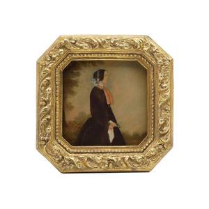 lot 20156 image: YULINK 3x3 Small Vintage Picture Frame, Mini Antique Ornate Gold Photo Frame, Tiny Retro Octagon frame, for Tabletop and Wall Display, Old Fashioned Photo Gallery Art Decor