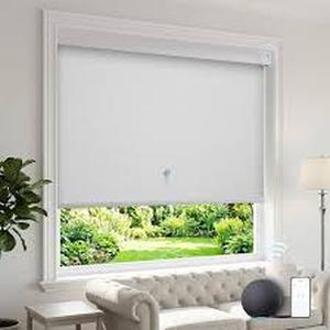 lot 1588 image: Smart Window Roller Shade Child Friendly