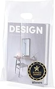 lot 18229 image: Choice Marts T-Shirt Bags, Clear, 100ct