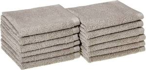 lot 20160 image: Amazon Basics Washcloths Gray