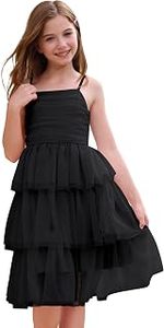 lot 20183 image: Odizli Black Tulle Dress with Shoulder Straps (Size for 13-14 Year Old)