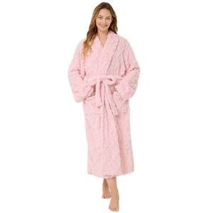 lot 2277 image: MoDinity MIZZEO Microfiber Robes for Women-Pink (SM),
