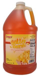 lot 2360 image: Snappy Butter Burst Popcorn Oil, Movie Theater Butter Oil for Machines and Stovetops, Naturally Colored with Beta Carotene, 1 Gallon
