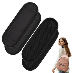 lot 2361 image: LOGJAM 4 Pack Soft Shoulder Strap Pad, Breathable and Removable Backpack Strap Padding for Luggage Bag Guitar Straps Cushion
