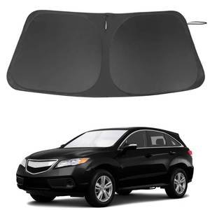 lot 2428 image: Windshield Sun Shade Custom Fit for 2013-2018 Acura RDX Accessories Foldable Window Sunshade Sun Blocker Protect Car from Sun Rays & Heat Damage Keeps Car Cooler