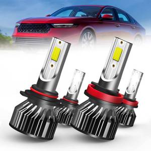 lot 4130 image: SPBRTBUB led headlight bulbs, compatible with Honda Accord 2013-2018, 9005HB3 High Beam  h8h9h11 Low Beam, 20000LM Combo, Pack of 4