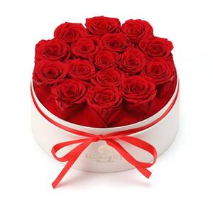 lot 6027 image: Mothers Day Flowers Roses Gifts for Mom,16pcs Red Forever Preserved Roses in Round Gift Box,Mothers Day Delivery Prime Gifts-Roses Gifts for Women,Mom.