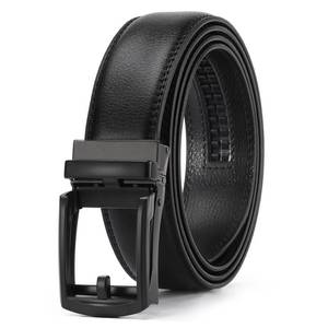 lot 6498 image: GAEKEAO Ratchet Belt for Men Genuine Leather 1 38 - Micro-Adjust Buckle Trim to Fit Dress Belt Casual to Formal Gift Boxed