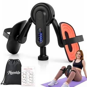 lot 11188 image: Inner Thigh Trainer for Women, Inner Thigh Exerciser with 10��135 lbs Adjustable Resistance, Kegel Exerciser & Pelvic Floor Trainer for Postpartum Recovery, Thigh Workout Equipment with Leg Straps