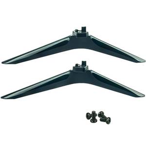 lot 11191 image: ZdalaMit Replacement Base Stand for Hisense 58 4K UHD Smart TV, Non-Slip TV Legs, Table Top TV Stand, Black