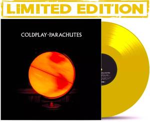 lot 12172 image: Parachutes - Coldplay - Limited Edition - L�m�t�d �d�t�on  Yellow Vinyl - Y�ll�w V�nyl Argentina �mp�rt 140g