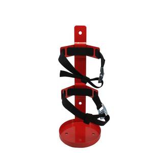 lot 12179 image: Fire Extinguisher Metal Bracket, Heavy Duty,Compatible with 5-Pound Fire Extinguishers (5LB 1PCS)
