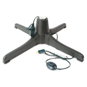lot 13535 image: Puleo International Rotating Tree Stand for Artificial Christmas Tree