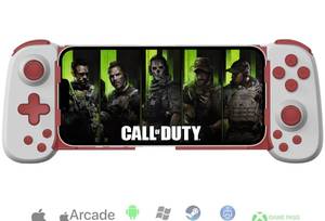 lot 14229 image: Wireless Controller for iPhone 17AndroidPCiPadTabletArcade MFi GamesSwitchPS4iPhone 15, Support Streaming on PS5PS4XboxPC Console, Cloud Gaming Gamepad Joystick - Turbo6-Axis GyroDual Motors