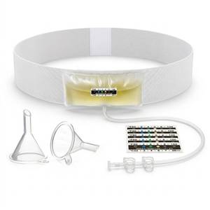 lot 14235 image: Urine Test Complete Kit �� Concealed Urine Belt with 4oz Capacity Urine Sample Bag,Urine Test for Home with Thermometer Stickers and Silicone Funnel (Large)