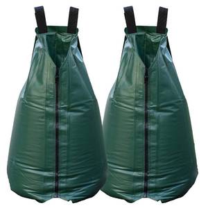lot 14248 image: 25 Gallon X-Large Tree Watering Bag, Slow Release Tree Drip Irrigation Bag, Automatic Water Saving Irrigation Water System, for Young&Newly Planted Trees&Evergreens&Shrubs