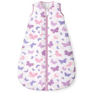 lot 14258 image: Yoofoss Baby Sleep Sack 6-12 Months, 1.5 Tog Baby Wearable Blanket with 2-Way Zipper, 100% Cotton Organic Fabric Winter Infant Sleeping Sack, Warm Soft Comfy