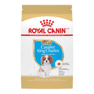 lot 18294 image: Royal Canin Cavalier King Charles Spaniel Puppy Breed Specific Dry Dog Food, 3 lb. bag (B077Y986V7)