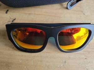 lot 20208 image: Rocknight Sunglasses UV Protection Red Orange Mirrored Lenses