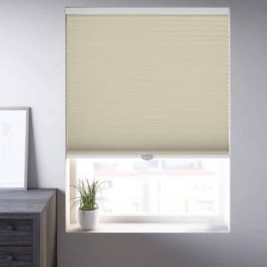 lot 5161 image: Cordless Roller Shade Light Filtering 31x72 inch Beige