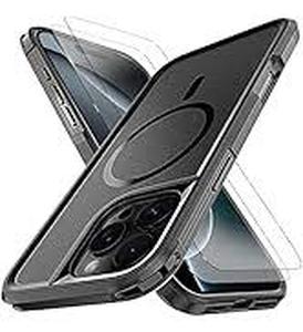 lot 6060 image: Ymhxcy Military Grade Shockproof Case iPhone 16 Pro 6.3 Black X004DI3QCZ lot of 3