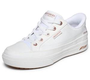 lot 1693 image: Skechers Street Womens,Arch FIT Arcade-See YA There,WHT,11 M US