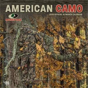 lot 2045 image: Mossy Oak Camo 2026 Wall Calendar