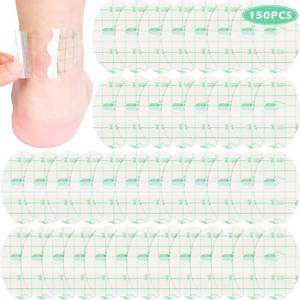 lot 2053 image: Vabean 150 Pcs Blister Bandages for Feet Waterproof Adhesive Blister Pads Self-Adhesive Invisible Heel Anti-wear Sticker Thin Transparent Foot Care Protection High Heels Pad for Prevention Recovery
