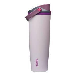 lot 2136 image: Owala FreeSip Sway Insulated Stainless Steel Water Bottle with Two-Way Spout, Built-In Straw and Bucket Handle, Made for Travel, School, and Sports, 40oz, BPA Free, Leak Proof, Dreamy Field