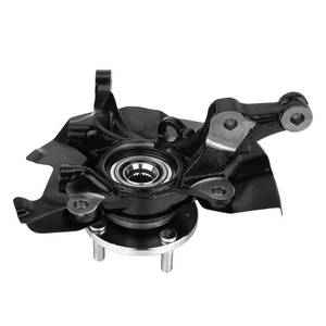 lot 3277 image: Kinwrdsn 517151G100 Front Left Steering Knuckle Fit for Kia Rio 2006-2009,Rio5 2006-2009,LeftDriver Side Wheel Hub Bearing Steering Knuckle with Hyundai Accent 2006-2011