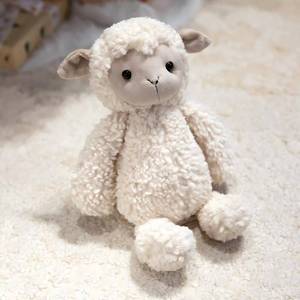 lot 4140 image: Karoeiwa Realistic Lamb Plush 11.8 inch Cute Sheep Stuffed Animal Doll Ultra Soft Plushies Toys Kawaii Gifts for Kids Adults Beige