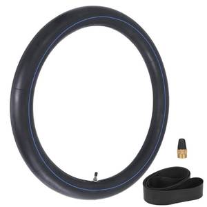 lot 4141 image: 80100-21 2.753.00-21 Dirt Bike Inner Tube,Heavy Duty 2 mm Reinforced Thickness 9090-21 Dirtbike Tubes with Rim Strip Copper Dust Caps for Motocross Enduro Use