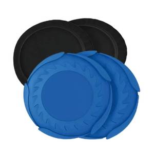 lot 4142 image: BODi Strength Slides with Booties - Enhance Core and Glute Workouts, Compact Core Sliders for Home Gym Ab Exercise Equipment, Full-Body Workout Accessories, 2 Strength Slides  2 Booties