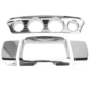 lot 4149 image: Buyinhouse Seat Bolt Street Glide Windshield for Harley Davidson Touring Electra Glide Street Glide Ultra Limited and Tri-Glide Ultra 2014-2019 Motorcycle Dashboard Kit Gauge Chrome