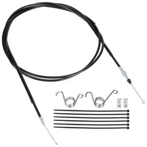 lot 4208 image: CILOYU 84 inch Go Kart Throttle Cable Kit Replacement for Coleman KT196 Parts Predator 196cc 212cc 224cc 6.5HP Engine Hisun HS200GK Gas Powered Go Kart Cart Powersports Accessories Parts