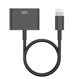 lot 4235 image: Lightning to 30 Pin Adapter for iPhone, Apple MFi Certified 8-Pin to 30-Pin Female Charging and Data Transfer Converter Compatible with iPhone 14 13 12 11 Xs X 8 7 6 iPad iPod-No Audio (Black)